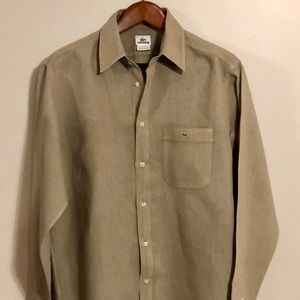 LaCoste 100% Linen shirt